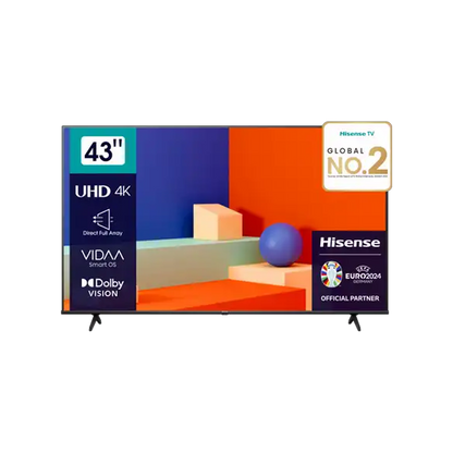 Hisense Smart TV 43" UHD 4K